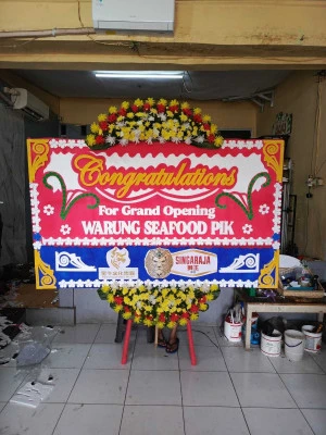 Papan Bunga di Sumberejo Pamotan